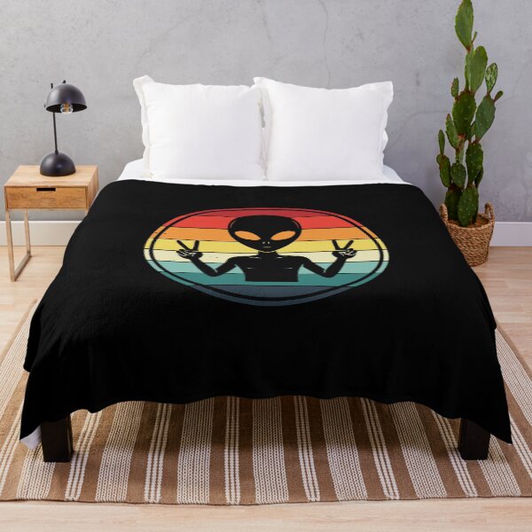 Item preview, Alien Peace Sign Retro Vintage Extraterrestrial Lover designed and sold by PopStars1993.