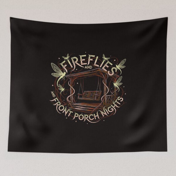 Item preview, Fireflies and Front Porch Nights designed and sold by SkrabinhoArt.