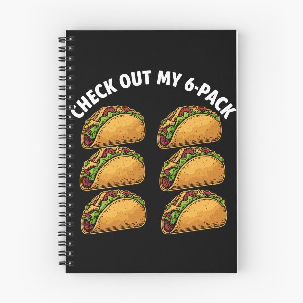 Item preview, Check Out My 6-Pack Taco Foodie Humor Mexican Food Lover designed and sold by PopStars1993.