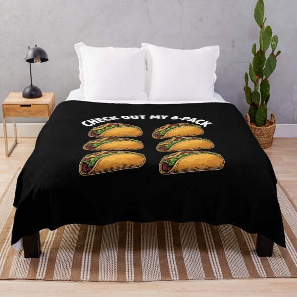 Item preview, Check Out My 6-Pack Taco Foodie Humor Mexican Food Lover designed and sold by PopStars1993.