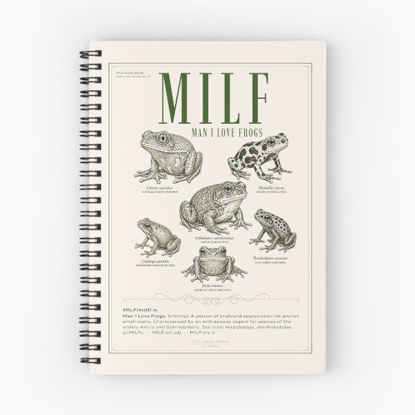 Item preview, MILF Man I Love Frogs designed and sold by Seillean Daisy Society.