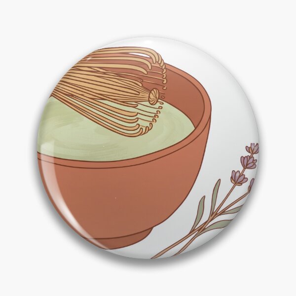 Item preview, Matcha Moment Calm Ritual Illustration Art designed and sold by Ninjacatoff.