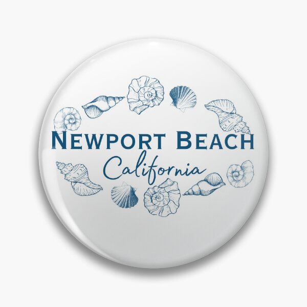 Item preview, Newport Beach California Seashell Wreath | Coastal Harbor Town Souvenir Design designed and sold by DonnaRaine.