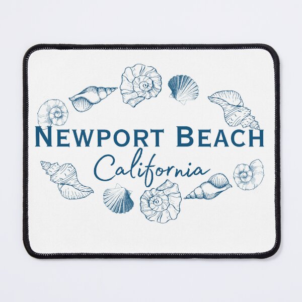 Item preview, Newport Beach California Seashell Wreath | Coastal Harbor Town Souvenir Design designed and sold by DonnaRaine.
