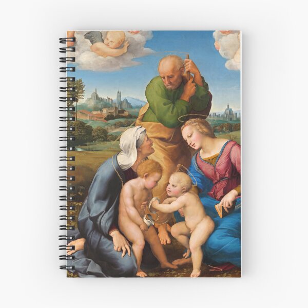 Item preview, Holy Family with Angels and Cherubs designed and sold by artofuniverse.