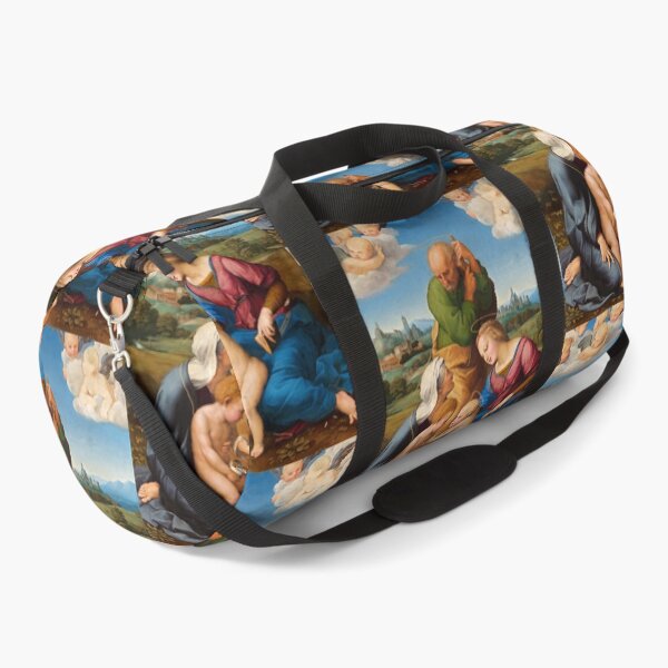 Item preview, Holy Family with Angels and Cherubs designed and sold by artofuniverse.
