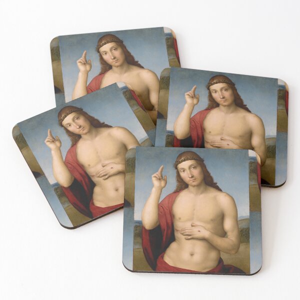 Item preview, Christ Blessing with Crown of Thorns designed and sold by artofuniverse.