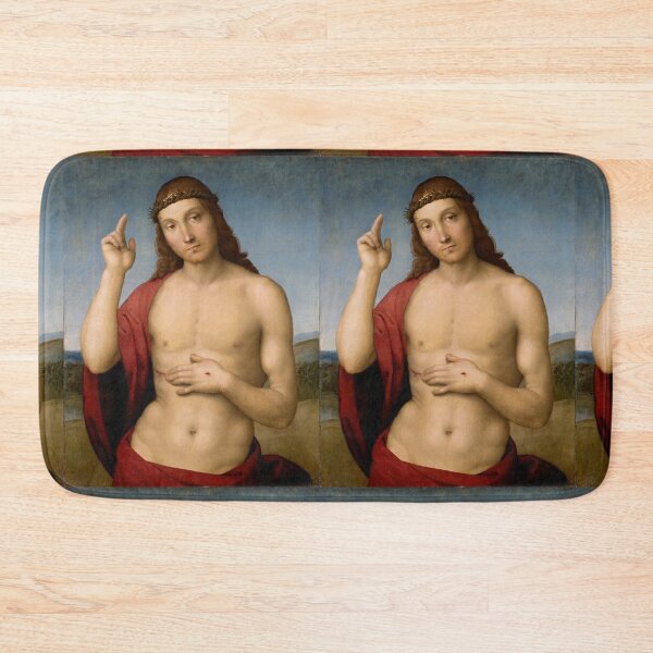 Item preview, Christ Blessing with Crown of Thorns designed and sold by artofuniverse.