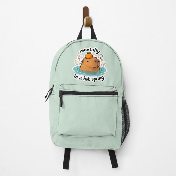 Item preview, Funny Capybara Hot Spring designed and sold by annaliuu24.