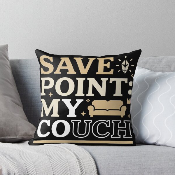 Item preview, Save Point: My Couch – Cozy Gamer Shirt for Homebody Gamers designed and sold by EpicInks24.