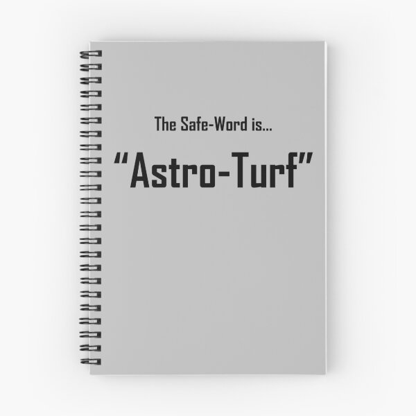 Item preview, Safe Words "Astro-Turf" - Black Lettering designed and sold by cousinbessie.