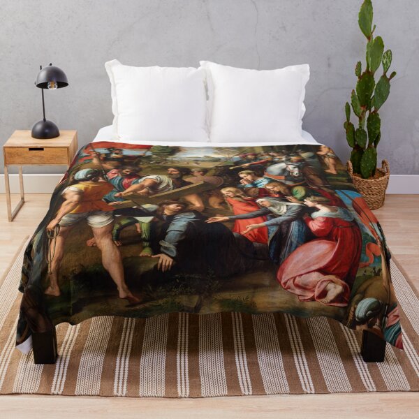 Item preview, Christ Falling on the Way to Calvary designed and sold by artofuniverse.