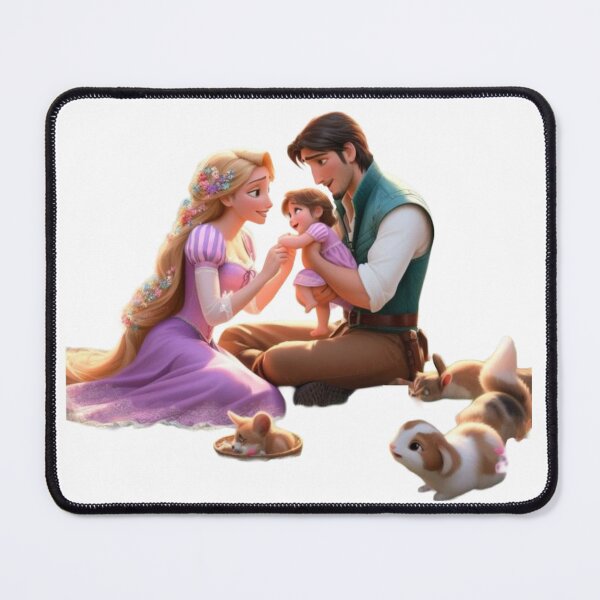 Item preview, Rapunzel Family Love – Magical Parents and Baby designed and sold by 4U---Store.