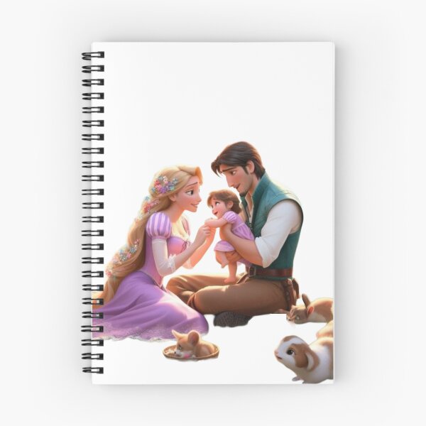 Item preview, Rapunzel Family Love – Magical Parents and Baby designed and sold by 4U---Store.