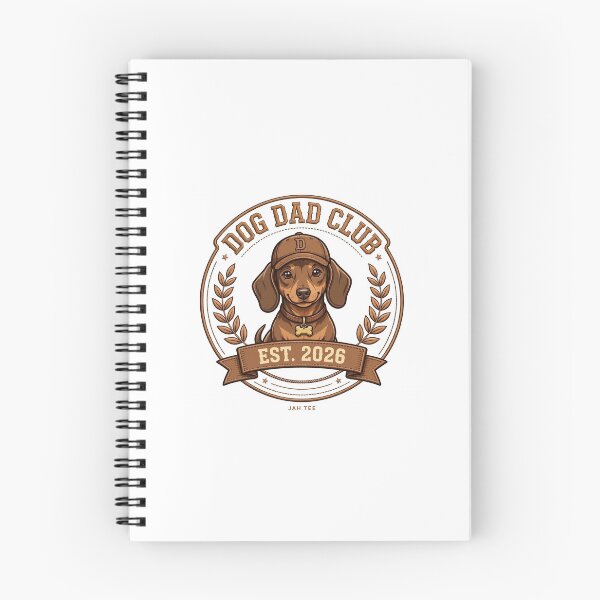Item preview, Dog Dad Club - Dachshund Dod Dad Gift Design By Jahteestudio  designed and sold by JahTeeStudio.