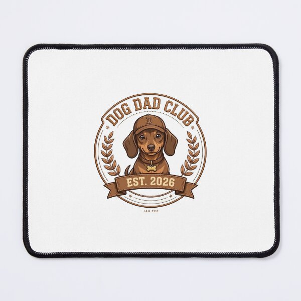 Item preview, Dog Dad Club - Dachshund Dod Dad Gift Design By Jahteestudio  designed and sold by JahTeeStudio.