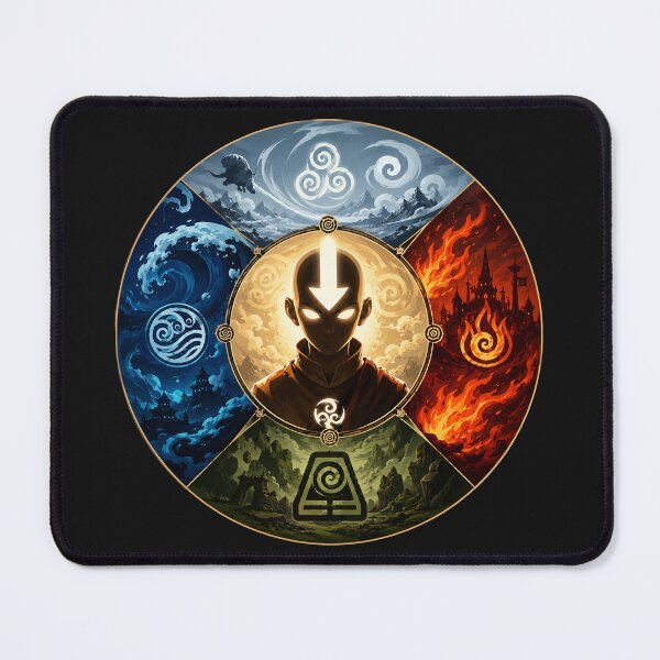 Item preview, Avatar the last airbender four elements designed and sold by amadonms.
