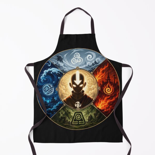 Item preview, Avatar the last airbender four elements designed and sold by amadonms.