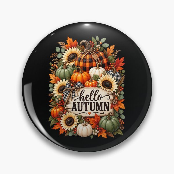 Item preview, Hello Autumn Pumpkin Harvest designed and sold by Lombardino.