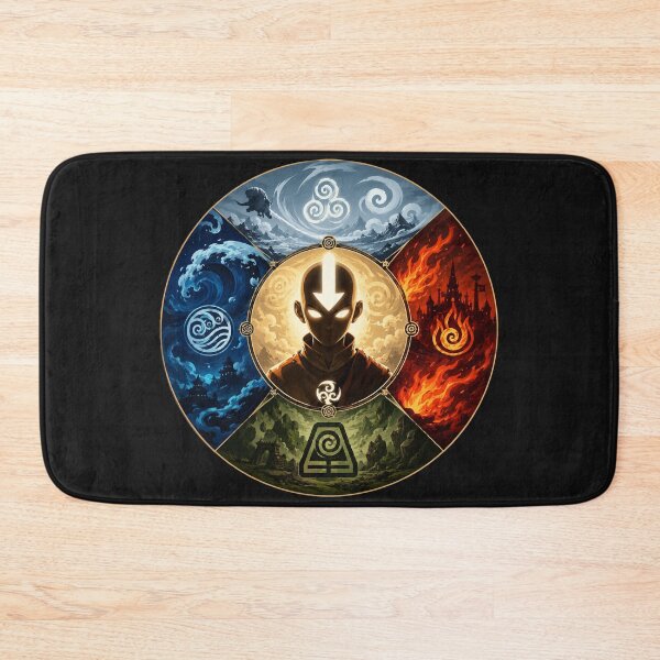 Item preview, Avatar the last airbender four elements designed and sold by amadonms.