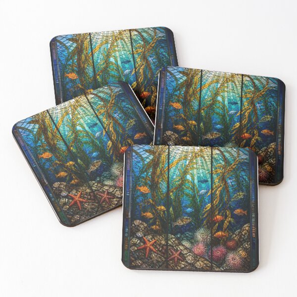 Item preview, Algas marinas y vida marina designed and sold by Artnovalty.redbubble.com.