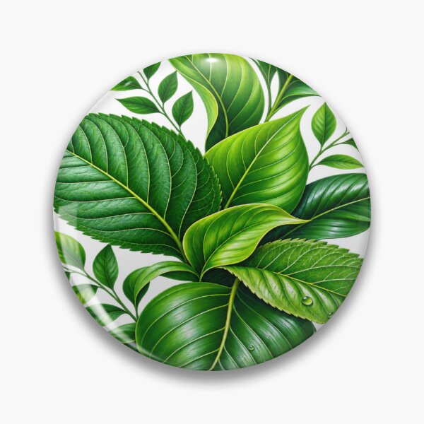 Item preview, Elegant green leaf nature art designed and sold by urbanshop7.