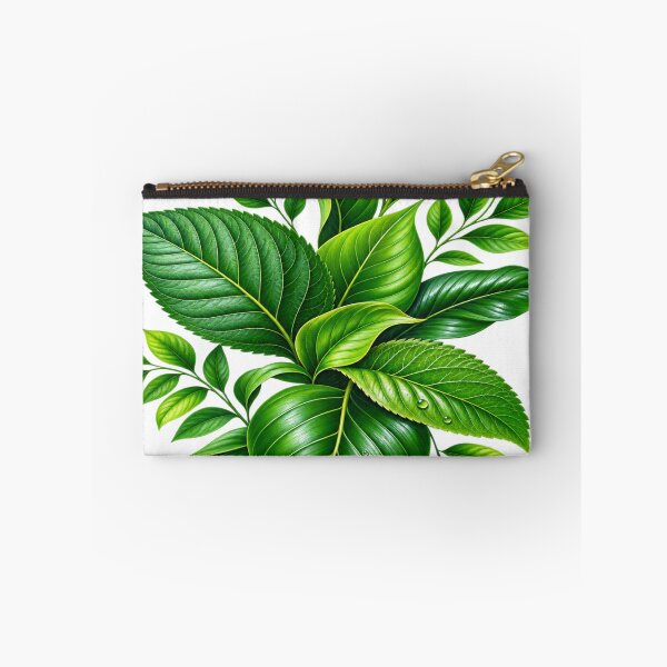 Item preview, Elegant green leaf nature art designed and sold by urbanshop7.