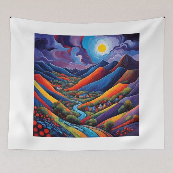 Item preview, The Vivid Valley designed and sold by George Hutton Hunter.