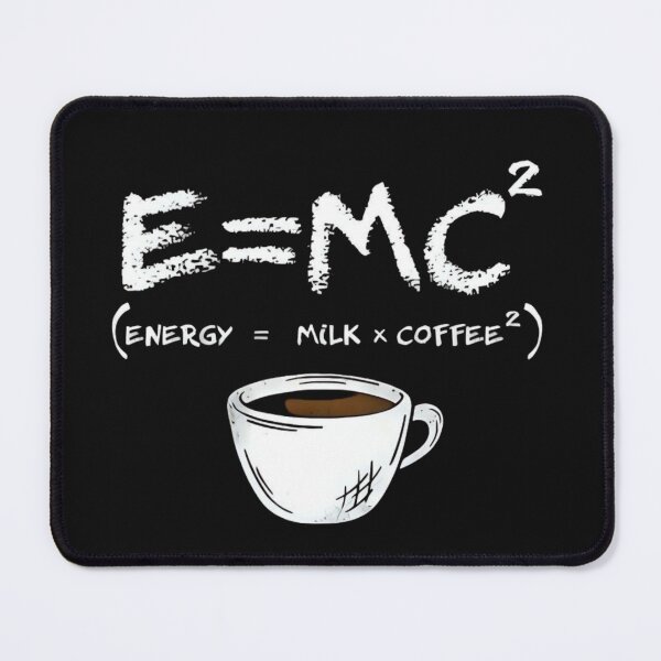 Item preview, E MC2 Funny Coffee Energy Equation Science Design designed and sold by wecrea.