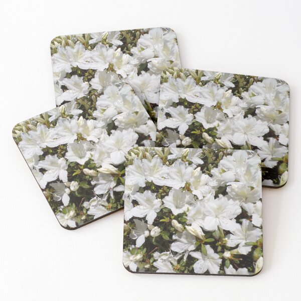 Item preview, White Azaleas designed and sold by SquaresArt.