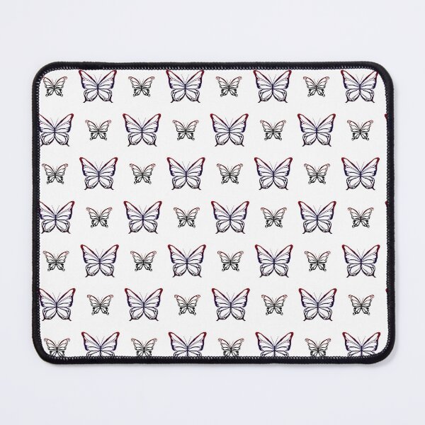 Item preview, Dark Glitter Butterfly Line Art Pattern designed and sold by OddBloomPNG.