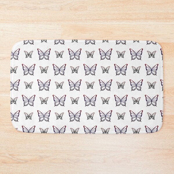 Item preview, Dark Glitter Butterfly Line Art Pattern designed and sold by OddBloomPNG.