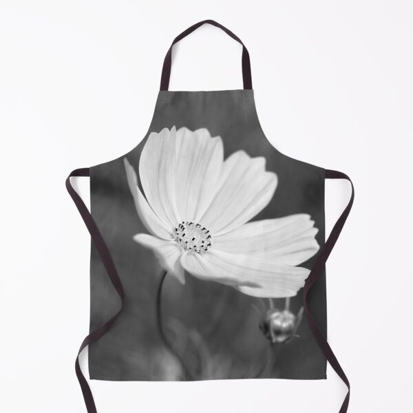 Item preview, Cosmos Flower Portrait In Black And White designed and sold by Tanya C  Smith.