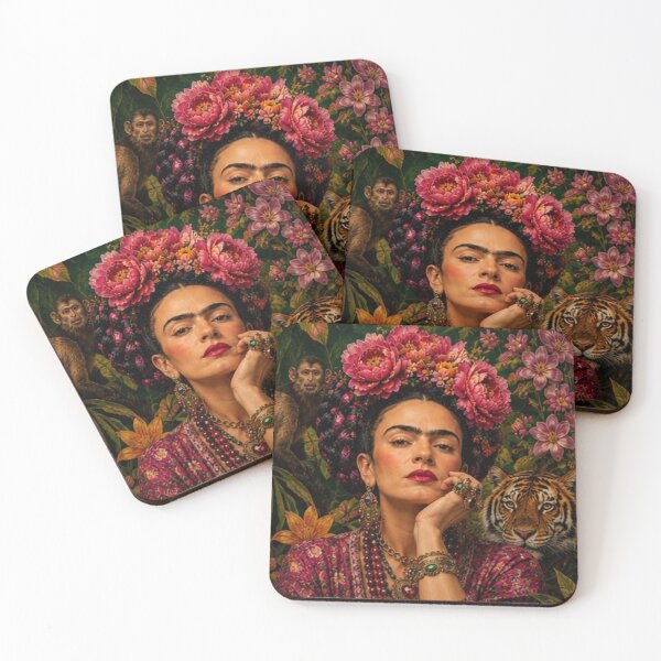 Item preview, frida Kahlo wildlife designed and sold by Muycote.