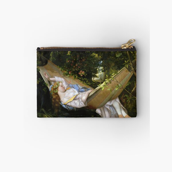 Item preview, The Hammock by Gustave Courbet designed and sold by The Breathing Paint.
