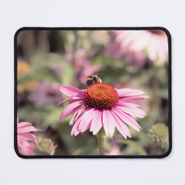 Item preview, Bee On Echinacea Flower designed and sold by Tanya C  Smith.