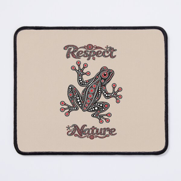 Item preview, Respect Nature Frog designed and sold by angoma.