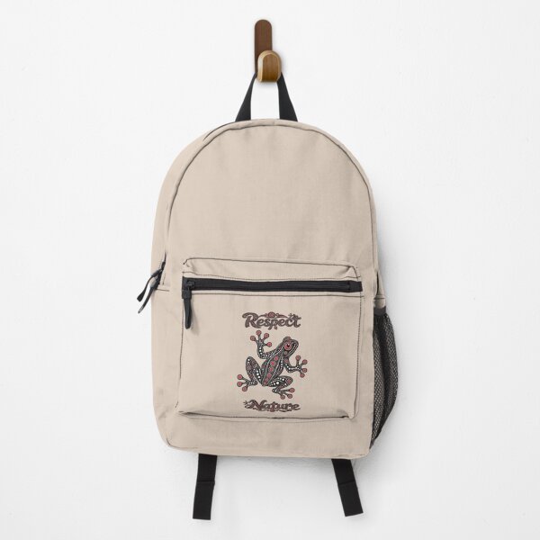 Item preview, Respect Nature Frog designed and sold by angoma.