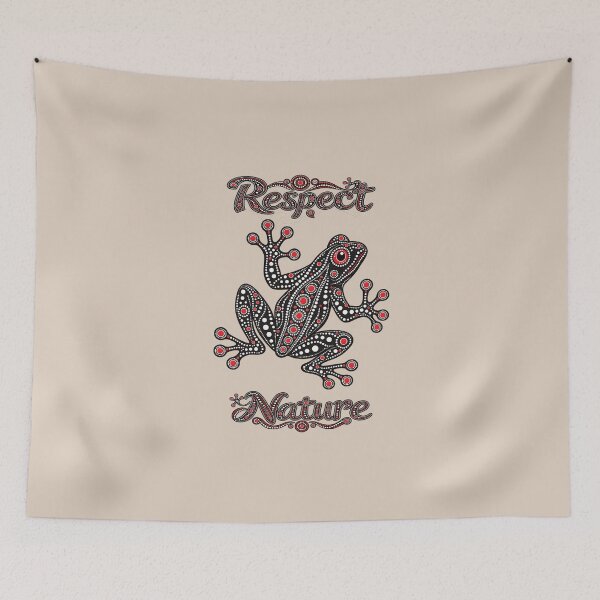 Item preview, Respect Nature  Frog designed and sold by angoma.