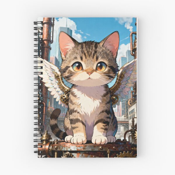 Item preview, Steampunk anime cat designed and sold by BD-LLC.