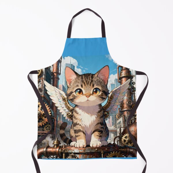 Item preview, Steampunk anime cat designed and sold by BD-LLC.