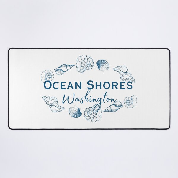 Item preview, Ocean Shores Washington Seashell Wreath | Pacific Northwest Beach Souvenir Design designed and sold by DonnaRaine.