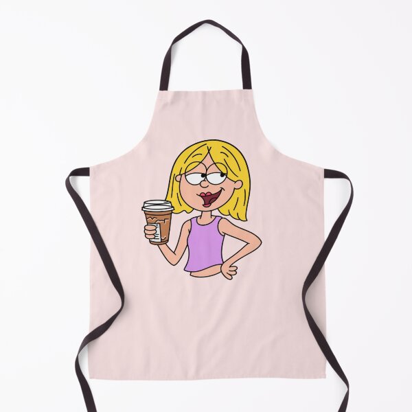 Item preview, Happy Blonde Girl Holding Iced Coffee – Lizzie McGuire Style designed and sold by LuloCreative.
