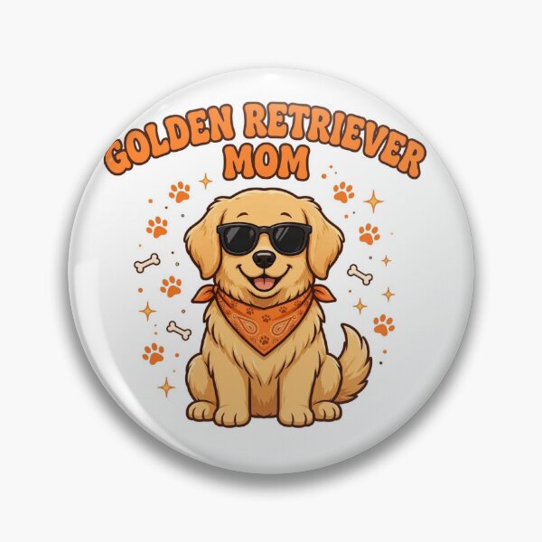 Item preview, Golden Retriever mom - Cute Dog Mom Gift Design By Jahteestudio  designed and sold by JahTeeStudio.
