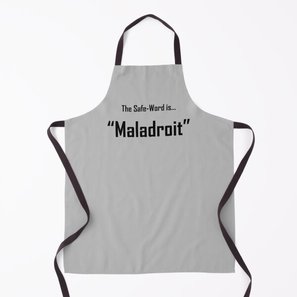Item preview, Safe Words "Maladroit" - Black Lettering designed and sold by cousinbessie.