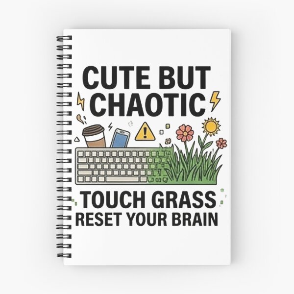 Item preview, ouch Grass Reset Your Brain — Digital Detox Humor designed and sold by Tipsy24.