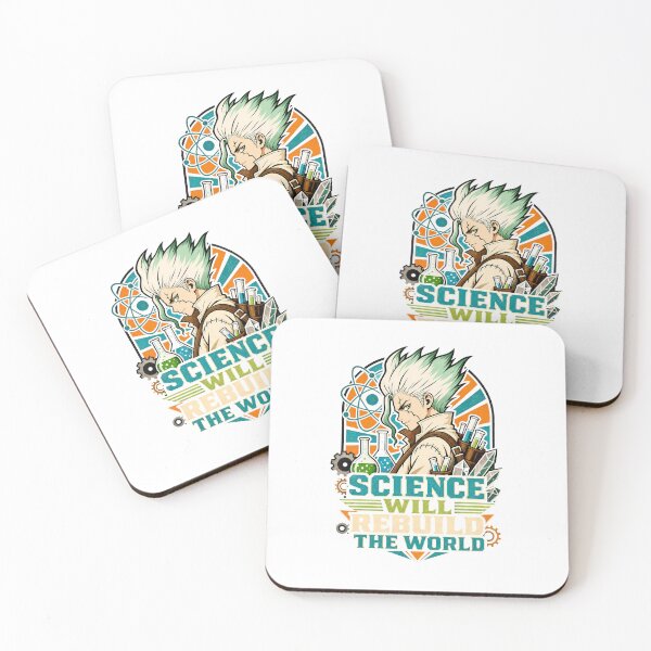 Item preview, Science Will Rebuild The World Retro Anime Graphic designed and sold by sidki-SDK.