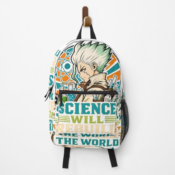 Item preview, Science Will Rebuild The World Retro Anime Graphic designed and sold by sidki-SDK.