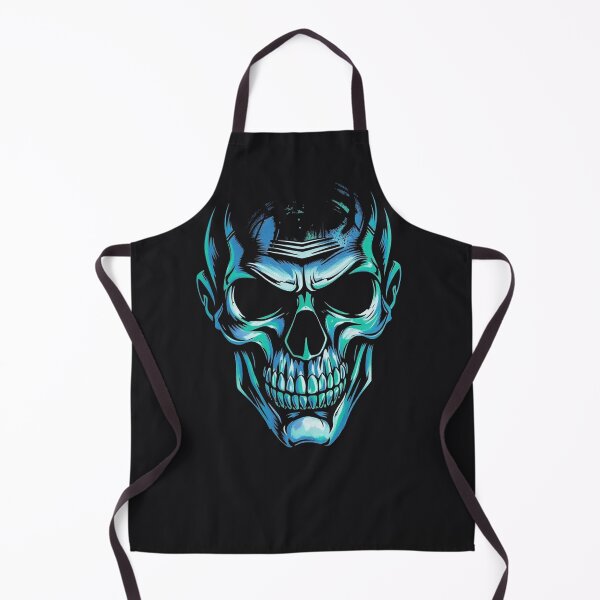 Item preview, Neon Cyber Skull Graphic - Futuristic Shadow Demon designed and sold by ERODED SELF.
