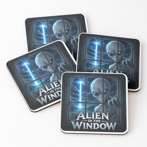 Item preview, Alien In The Window designed and sold by PRINTAZONA.